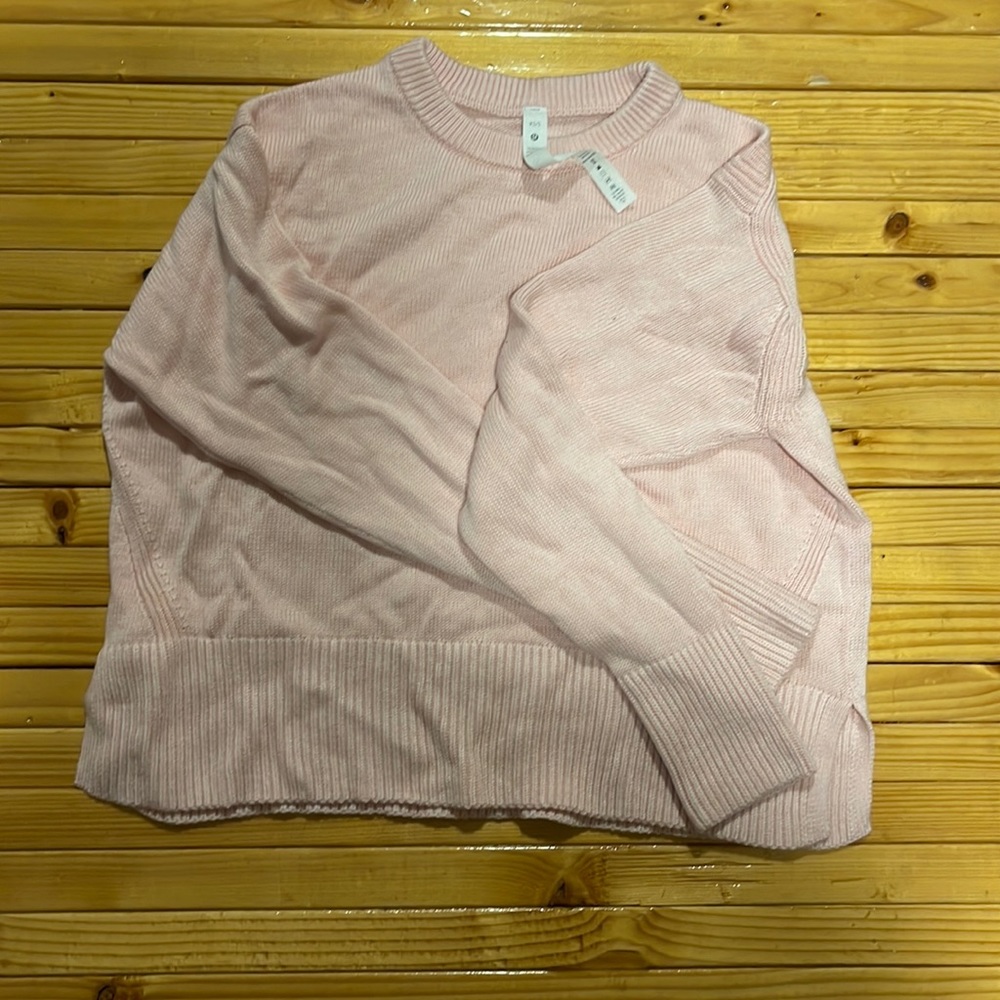 Lululemon cashlu boxy crewneck sweater